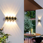 Led Up And Down Lights Waterproof Modern Wall Washer Light