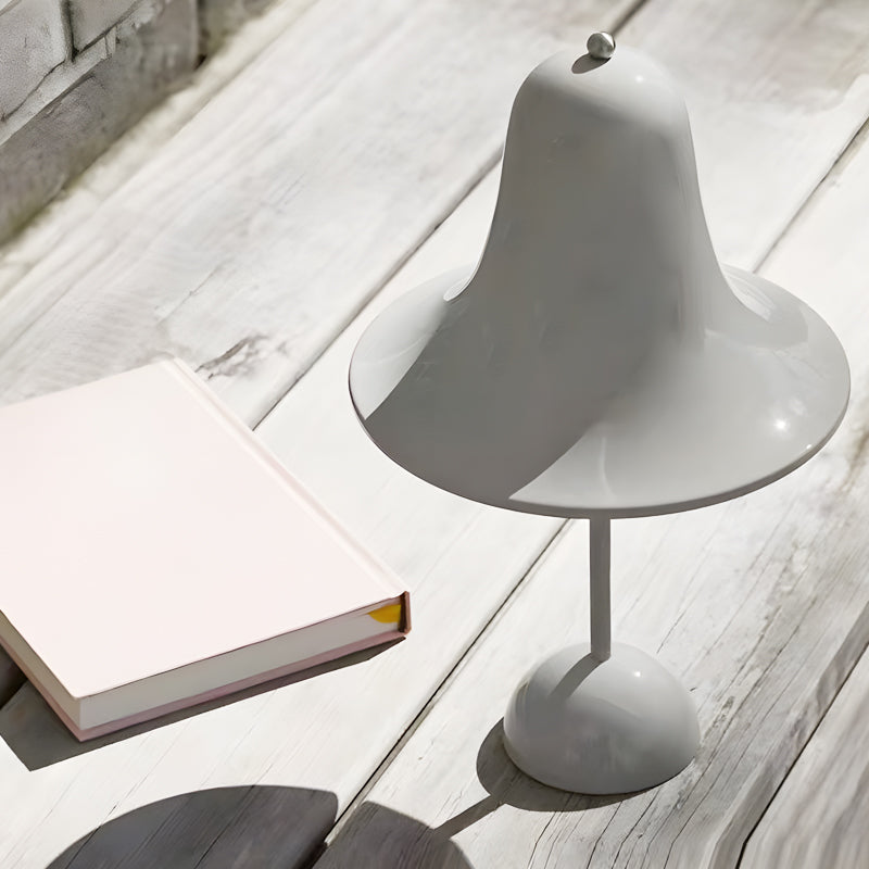 Polished Iron Led Nordic Portable Hat Table Lamp