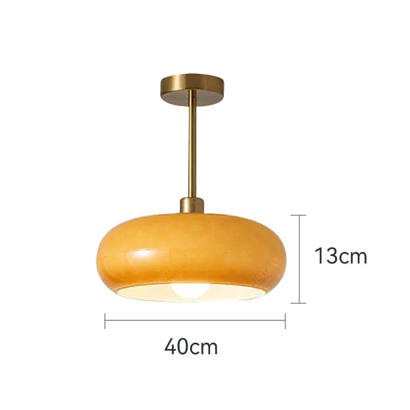 Creative Simple Persimmon Shape Pendant Light