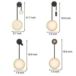 Creative Modern Wall Lamp With Spotlight Ha098328
