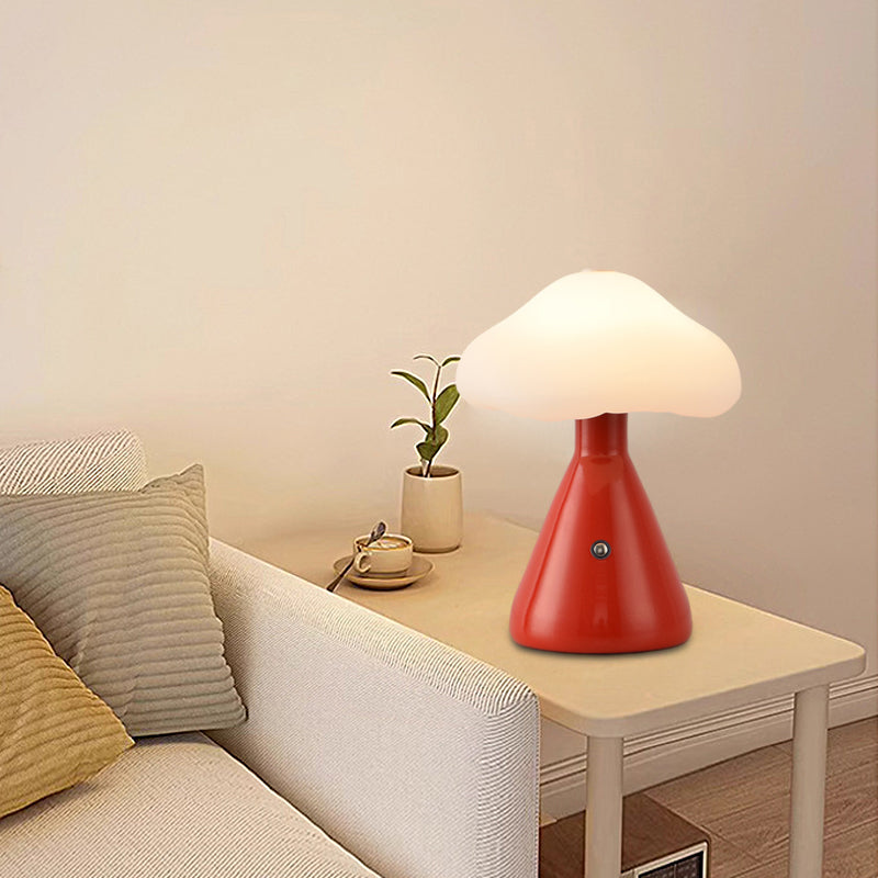 Metal Mushroom Cloud Table Lamp Led Ambient Lighting
