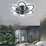 Modern Petal Flush Mount Light Acrylic Led Flower Shape Ceiling Lamp