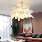Creative Feathers Ins Nordic Chandelier Li002023