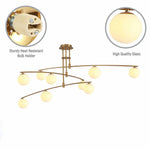 Nordic Sphere Glow Chandelier