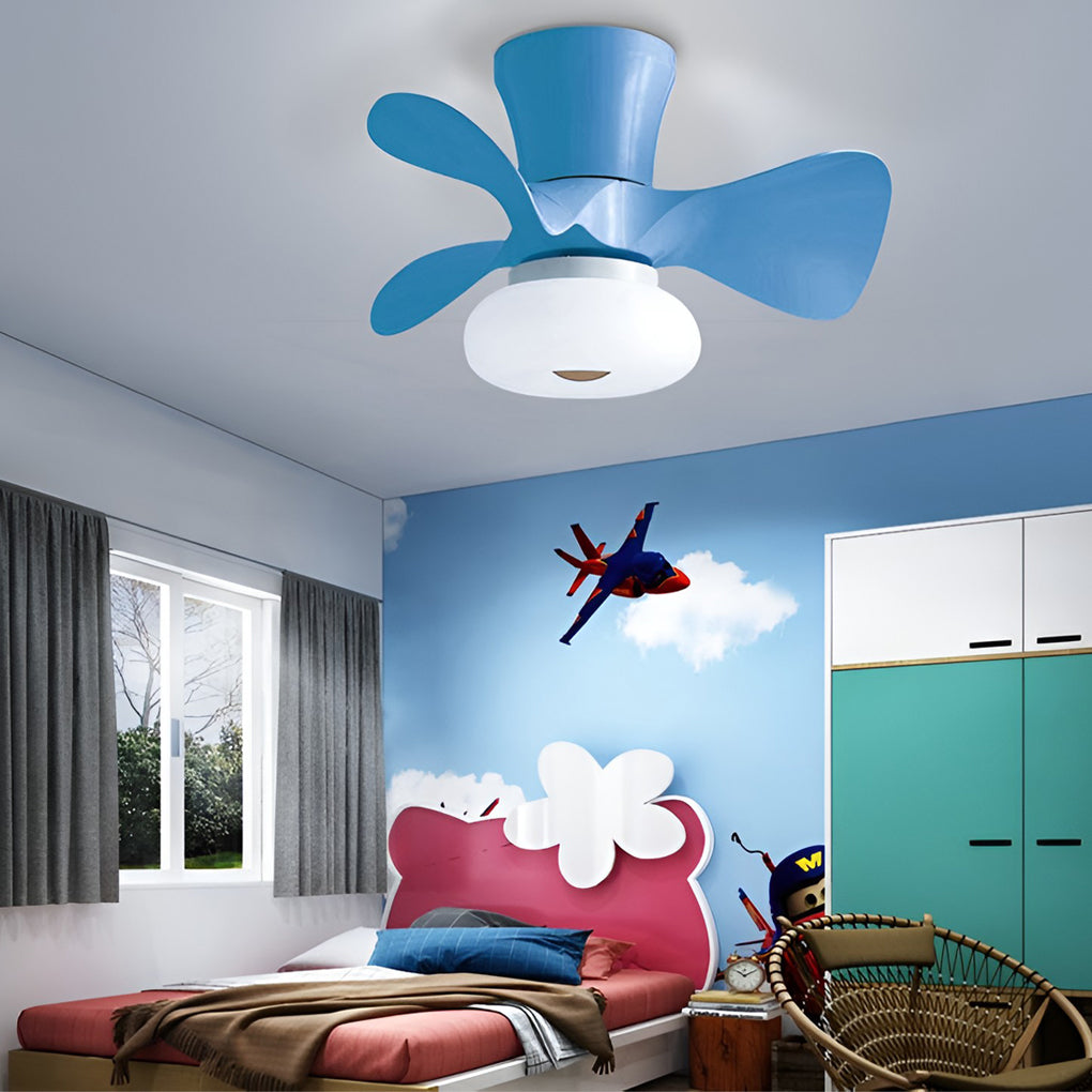 3 Step Dimming Led Nordic Inverter Ceiling Fan Lights