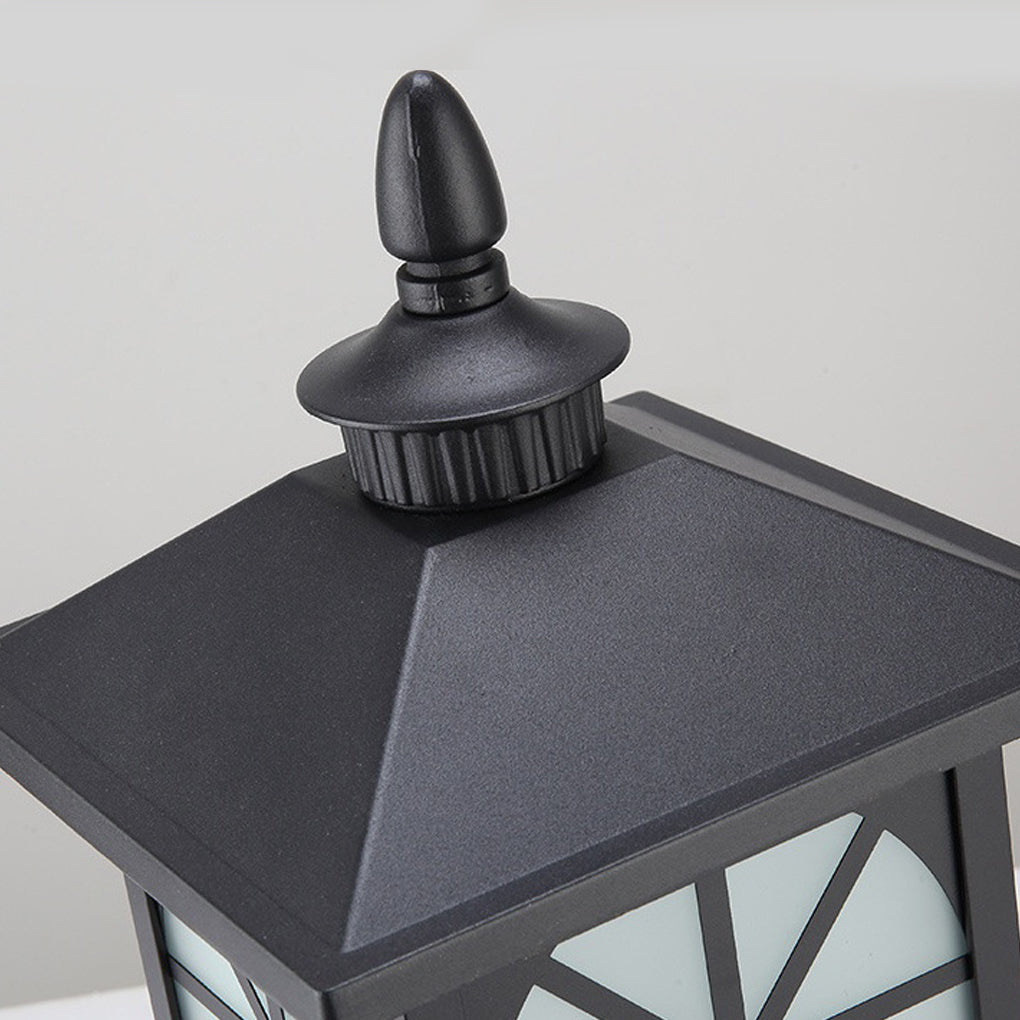 Retro Outdoor Fence Post Lights Ha076240