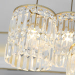 Cylindrical Crystal Shade Hanging Light Li002465