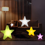 LED Star Ornament Lights – Modern Rechargeable Holiday Decor
