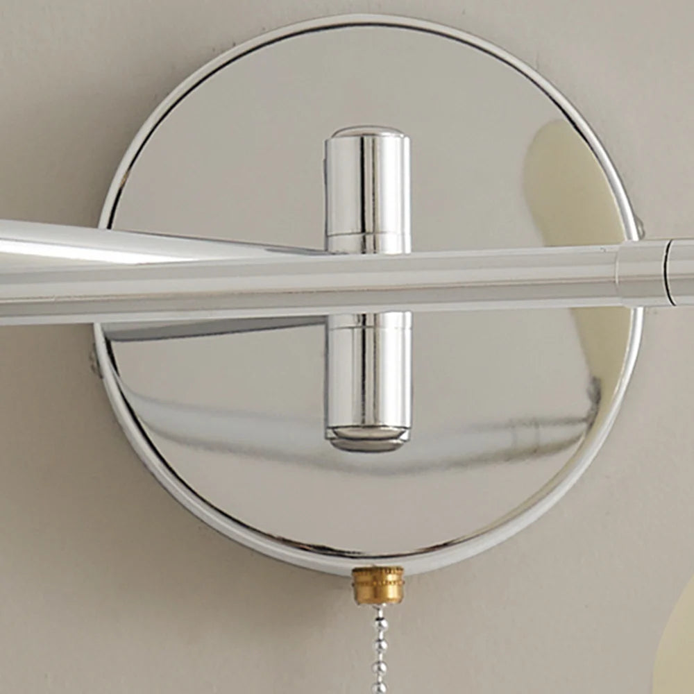 Mid Century White Wall Light