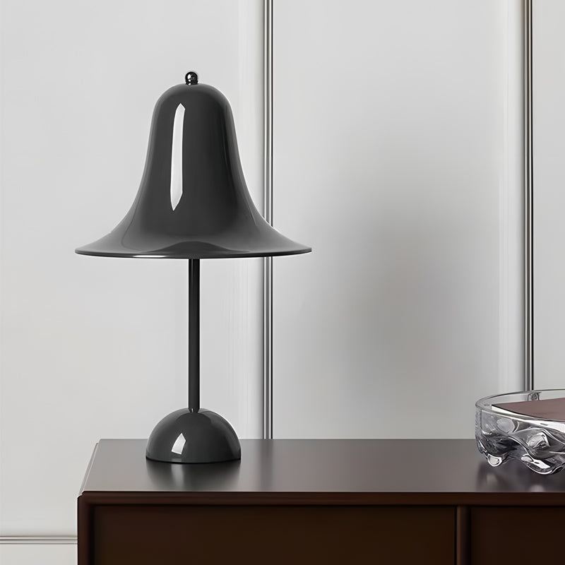 Polished Iron Led Nordic Portable Hat Table Lamp