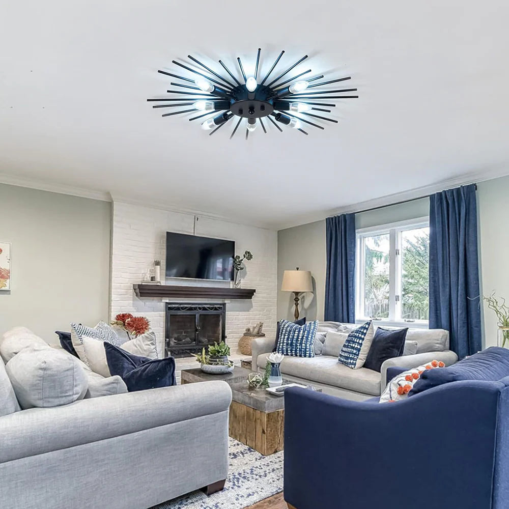 8 Light Metro Glow Ceiling Ligh
