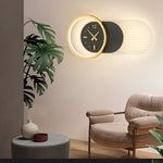 Creative Mute Clock Shaped Wall Lamp Li001948