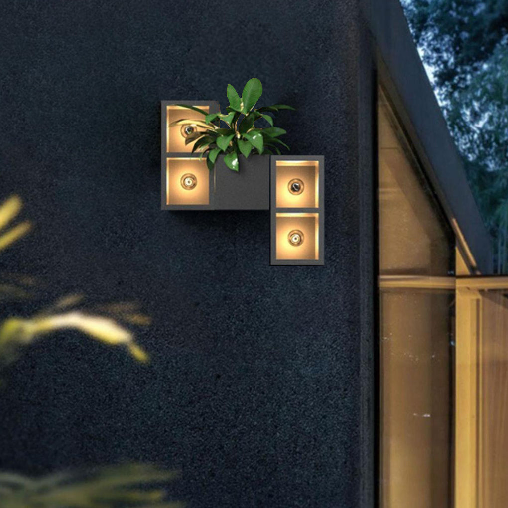 Waterproof Black Wall Lamp Ha091504