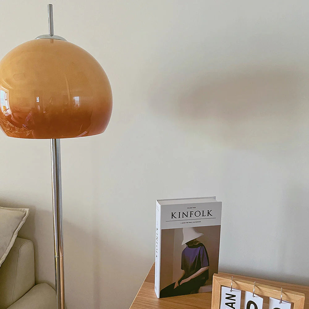 Mushroom Glow Bauhaus Floor Lamp