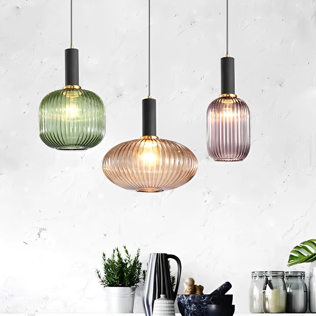 Lantern Shaped Pendant Lights Ha077827