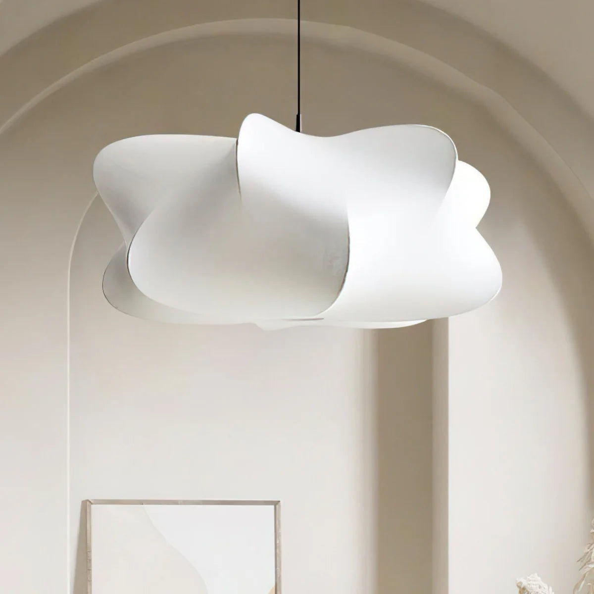 Silk Hanging Lamp