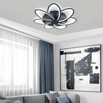 Modern Petal Flush Mount Light Acrylic Led Flower Shape Ceiling Lamp