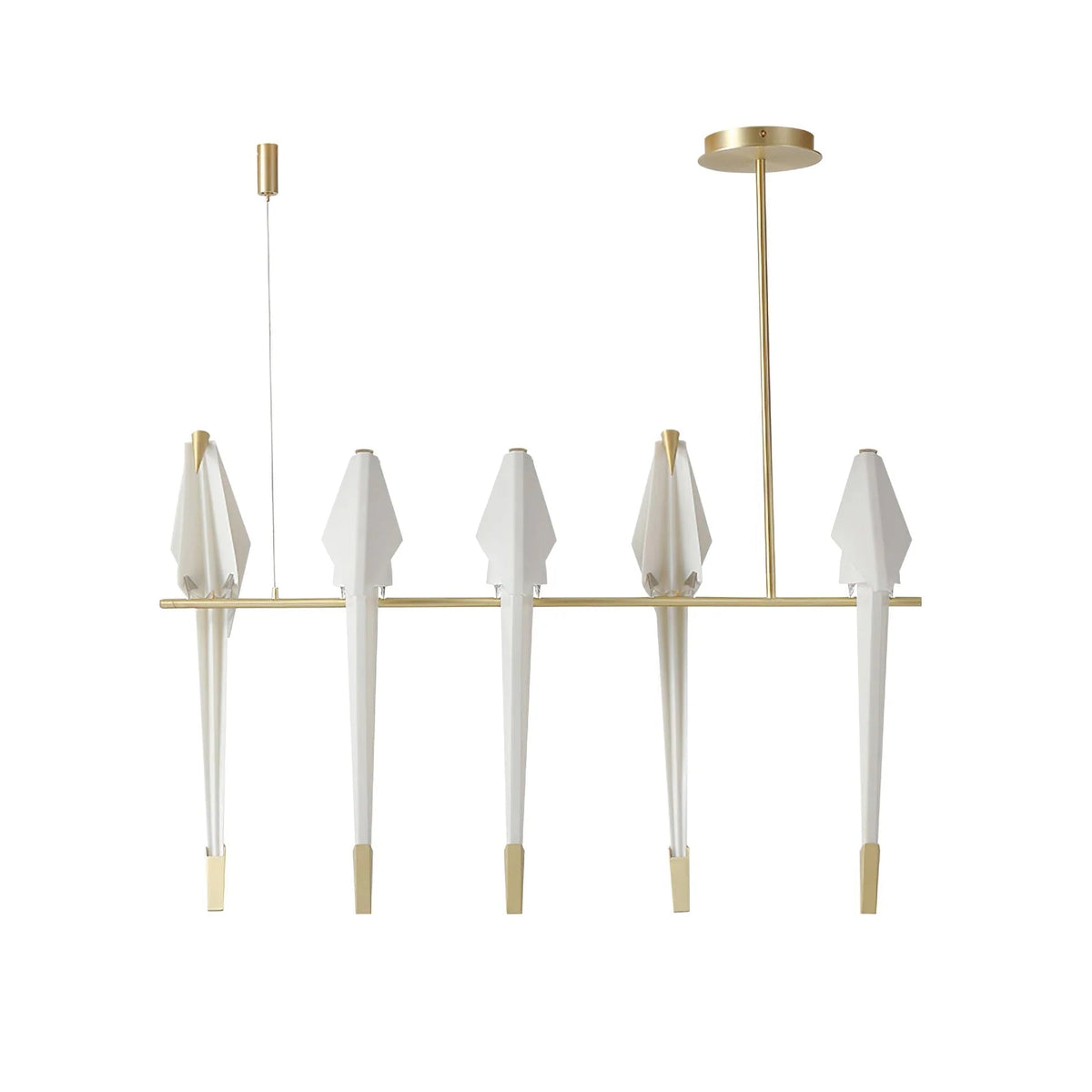 Origami Bird Led Chandelier