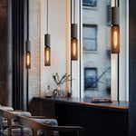 Metal Meshed Black Pendant Lights Li002288