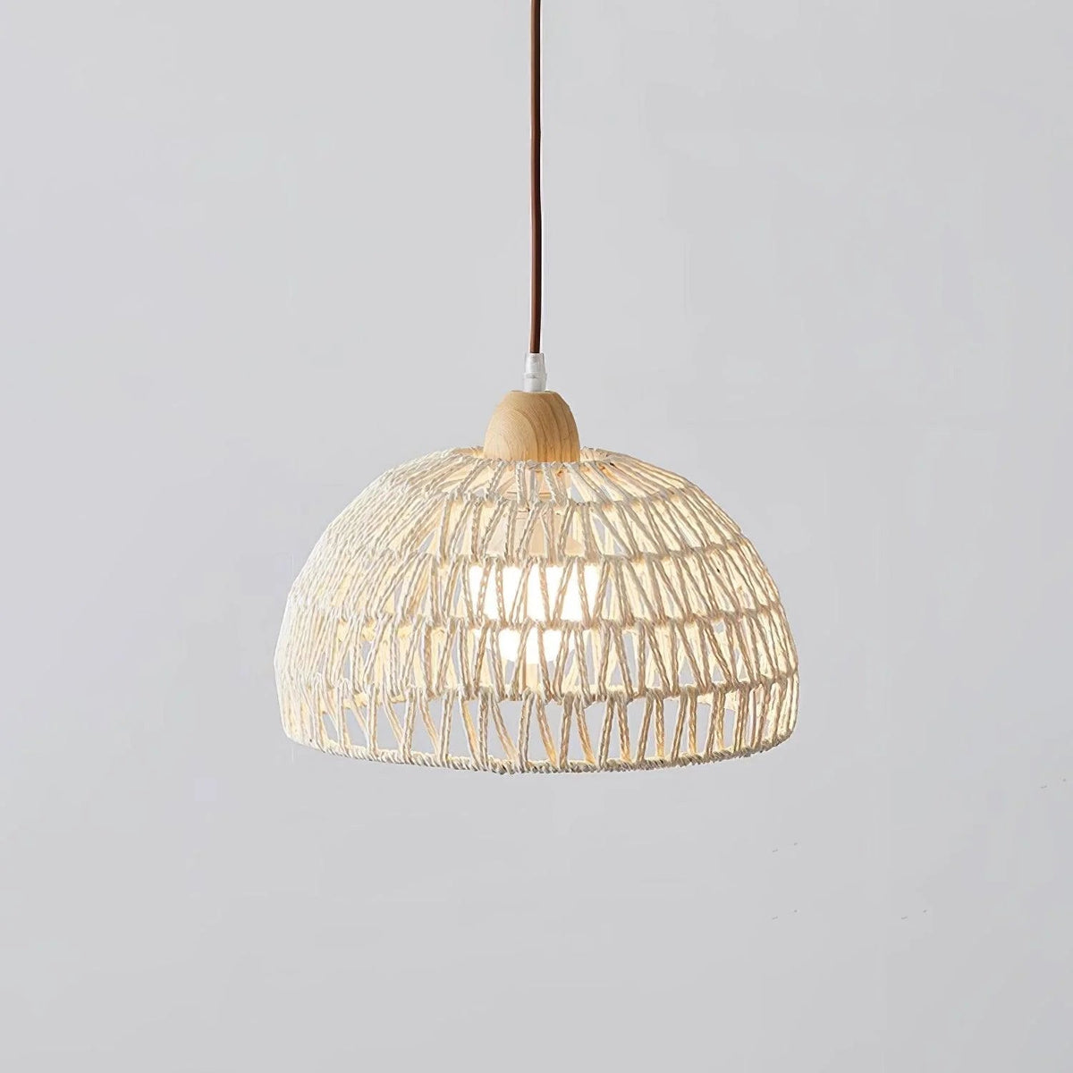 Arco Rattan Pendant Ligh
