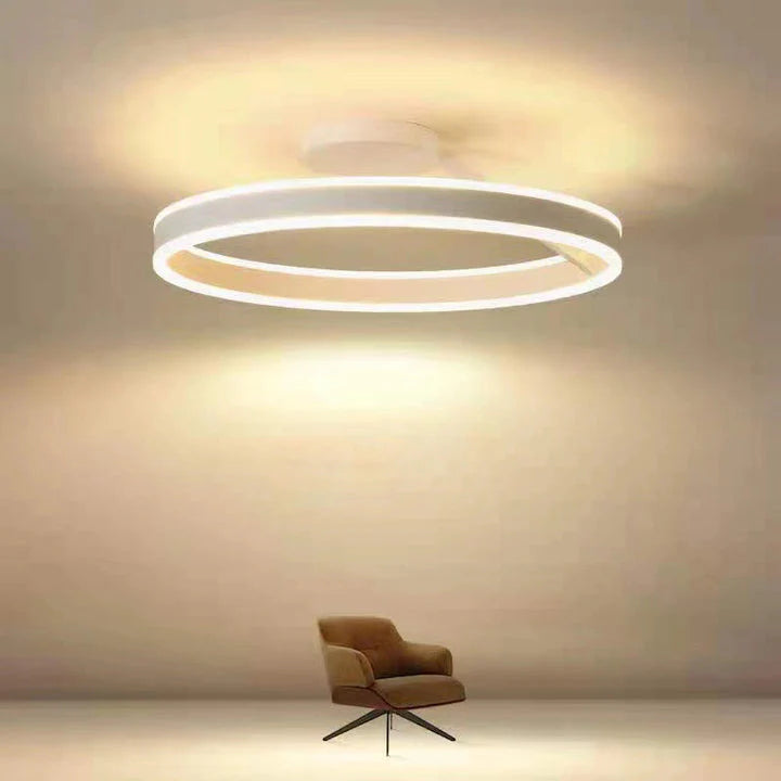 Sleek Round Nordic Ceiling Light