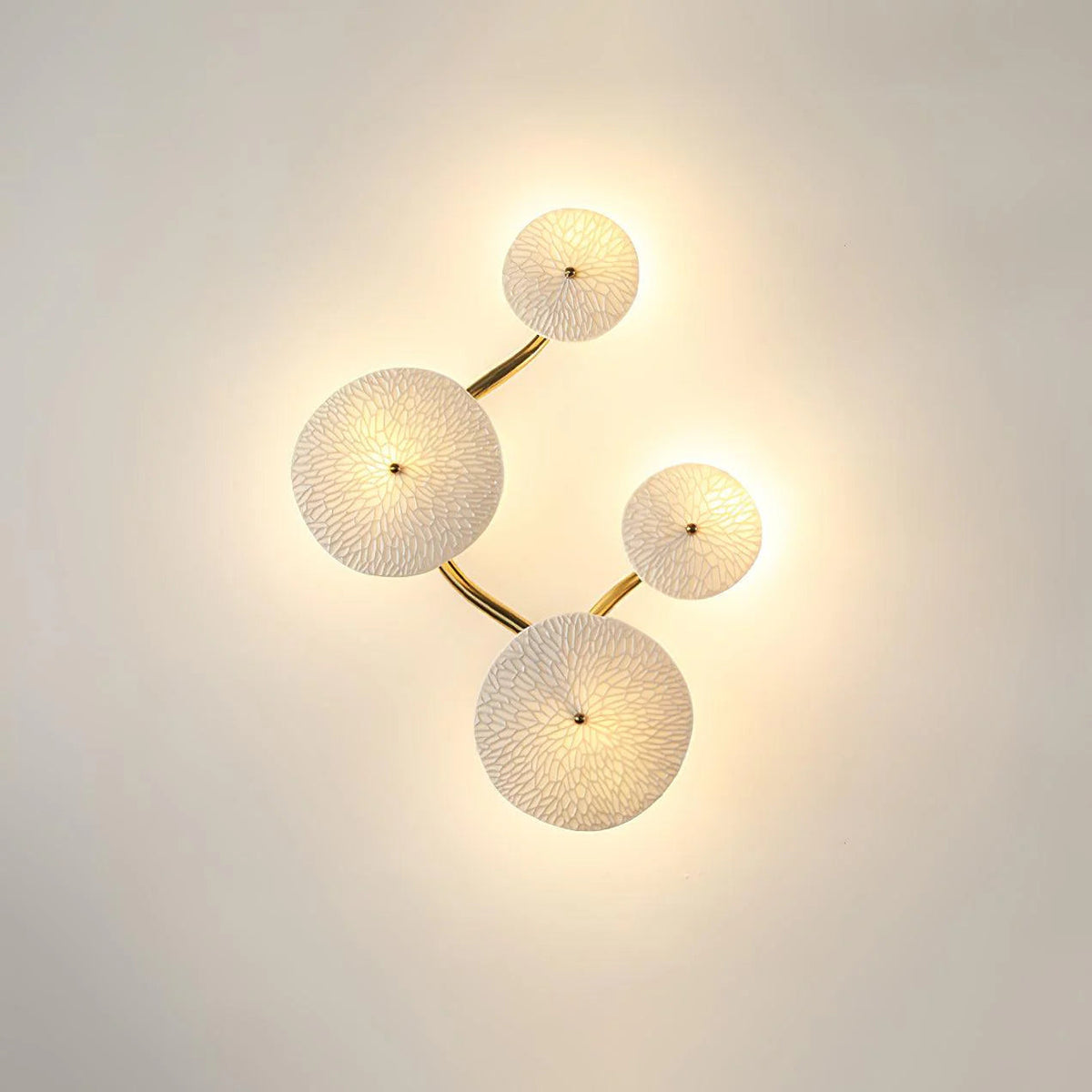 Lotus Bloom Wall Sconce