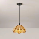 Rattan Blossom Pendant Light