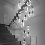 Minimalist Nordic Duplex Stair Chandelier Ha084864