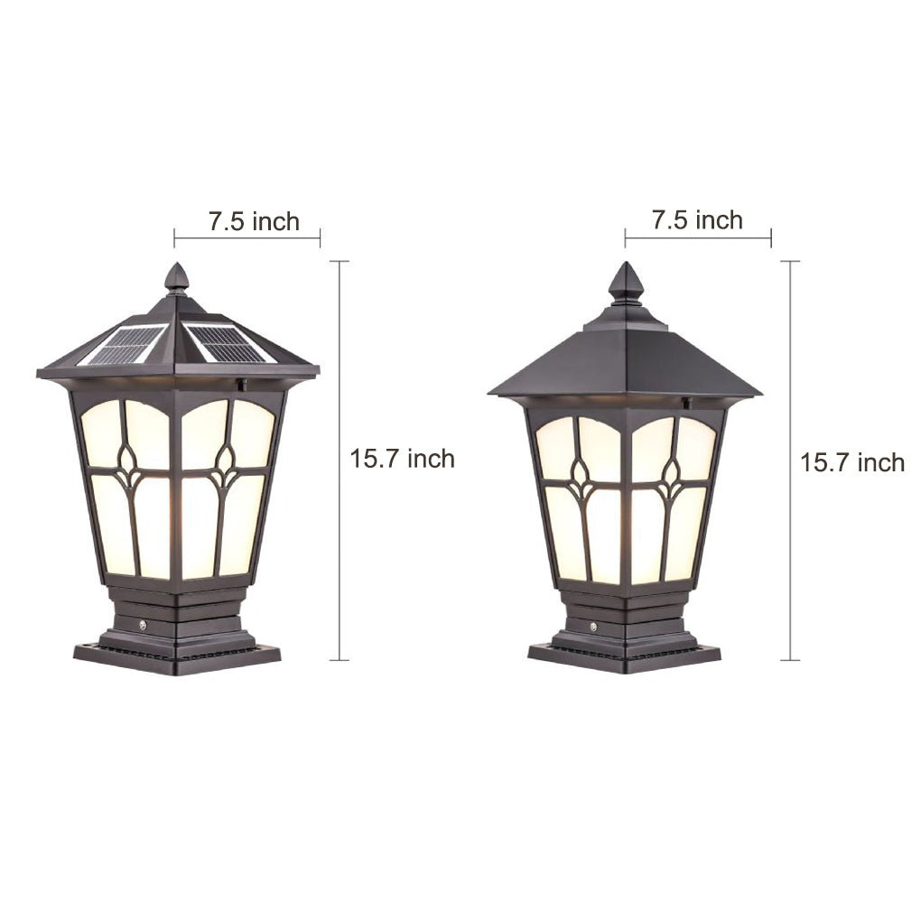Waterproof Solar Post Light Ha092365