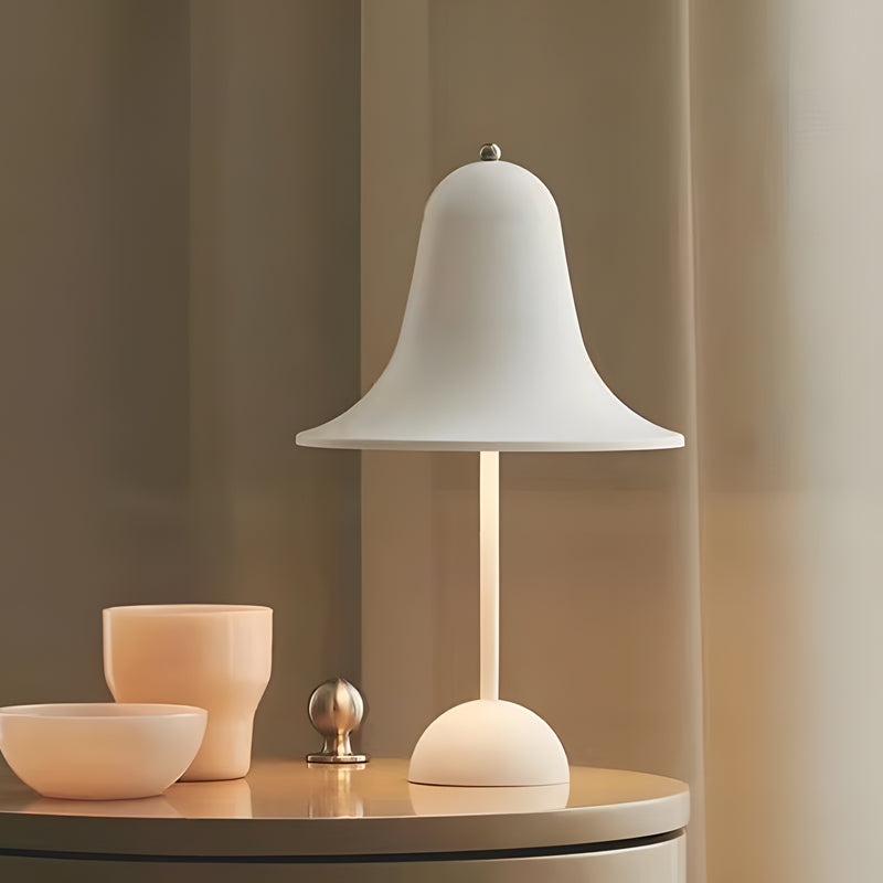 Polished Iron Led Nordic Portable Hat Table Lamp
