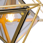 Geometric Glass Pendant Lights Li002220