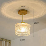 Flora Crystal Ceiling Light
