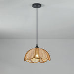 Rattan Blossom Pendant Light