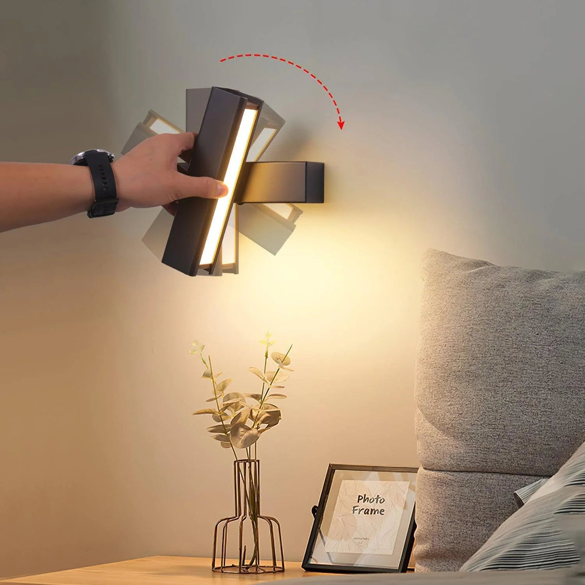 Modern Minimalist Bedside Wall Lamp