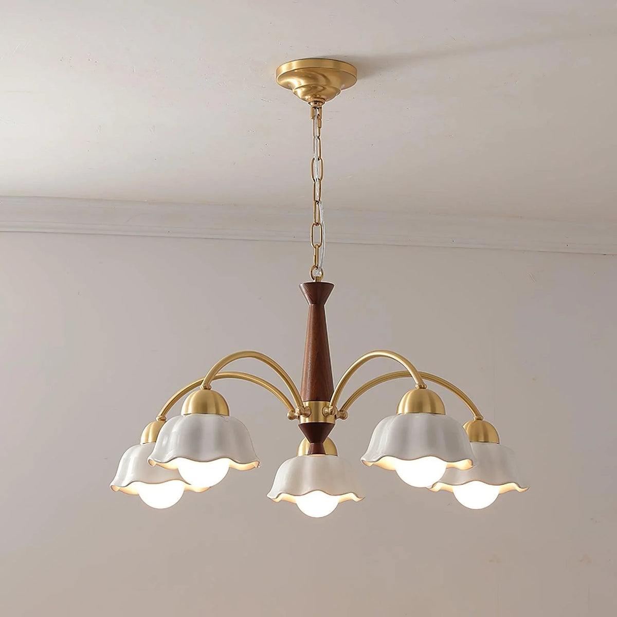 Stockholm Brass Chandelier