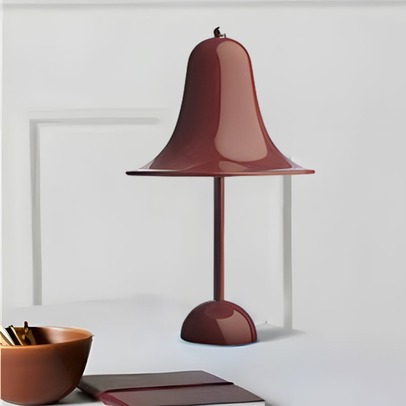 Polished Iron Led Nordic Portable Hat Table Lamp