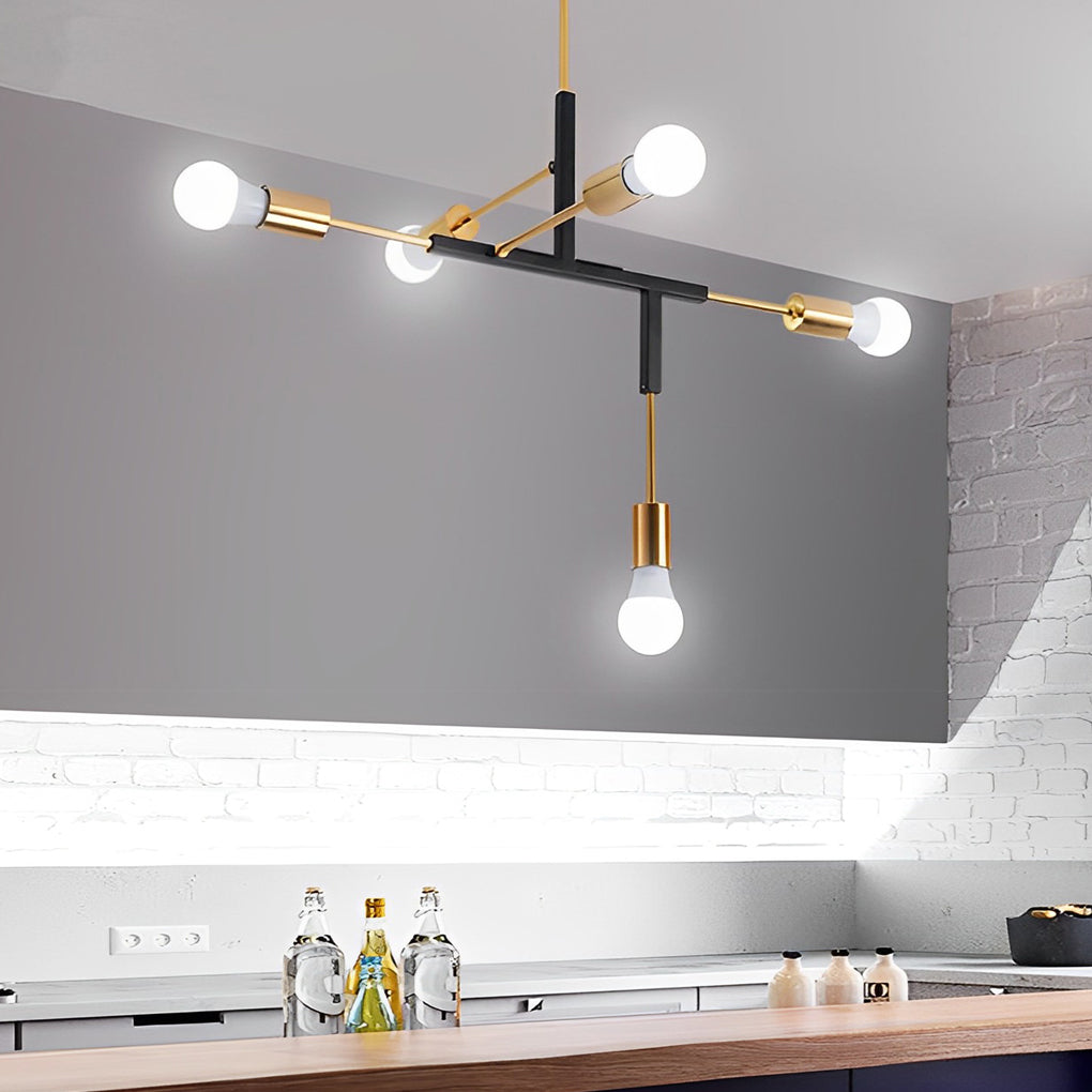 5 Lights Branch Electroplated Ceiling Lights Li002238