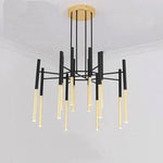 Metal Tubular Chandelier