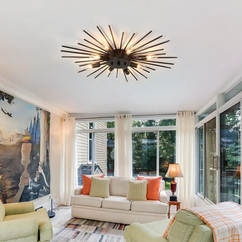 8 Light Metro Glow Ceiling Ligh