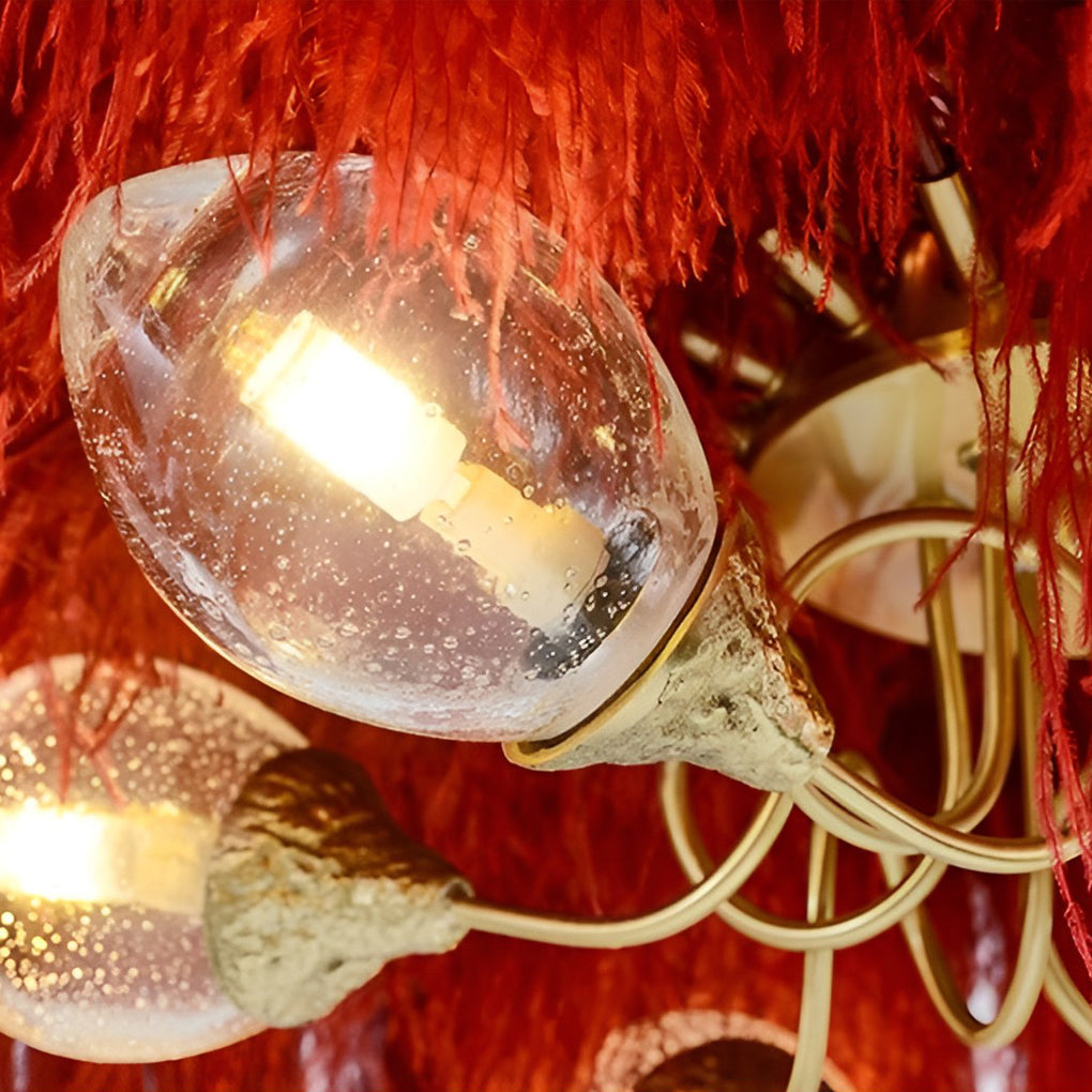 Creative Feathers Ins Nordic Chandelier Li002023