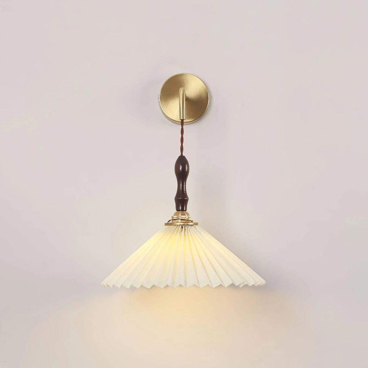 Layered Wood Wall Light