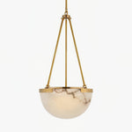 Istar Alabaster Chandelier – Sculptural LED Pendant for Modern Interiors