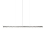 Mcdade Segmented Glass Linear Chandelier – Modern LED Pendant Light for Dining Room and Kitchen Island