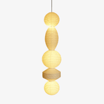 Ori Lantern Swag Pendant Light – Handcrafted Mulberry Paper Hanging Lamp