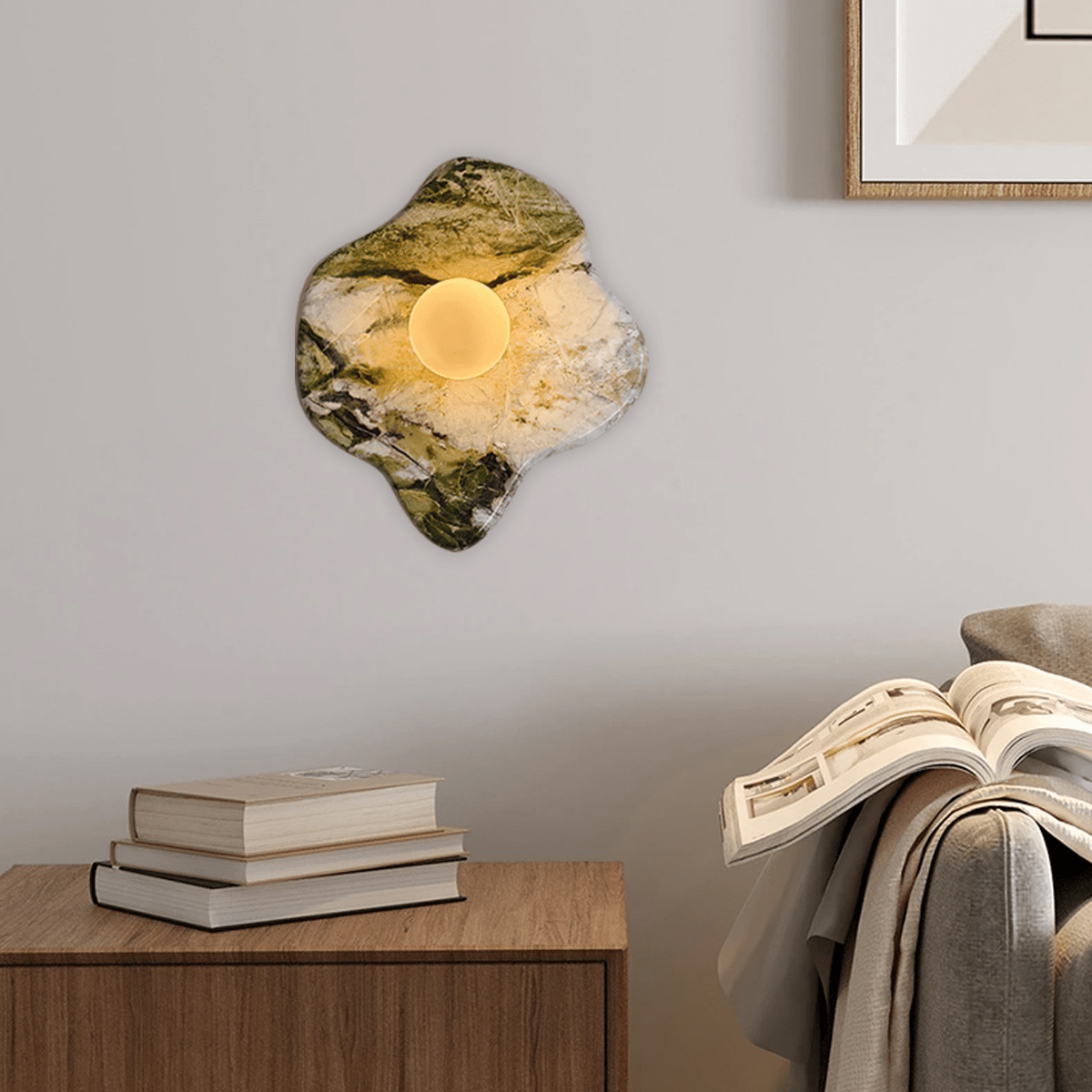Emma Marble Wall Lamp