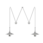 Onos Pendant Light – Adjustable Modern Brass & Chrome Ceiling Lamp