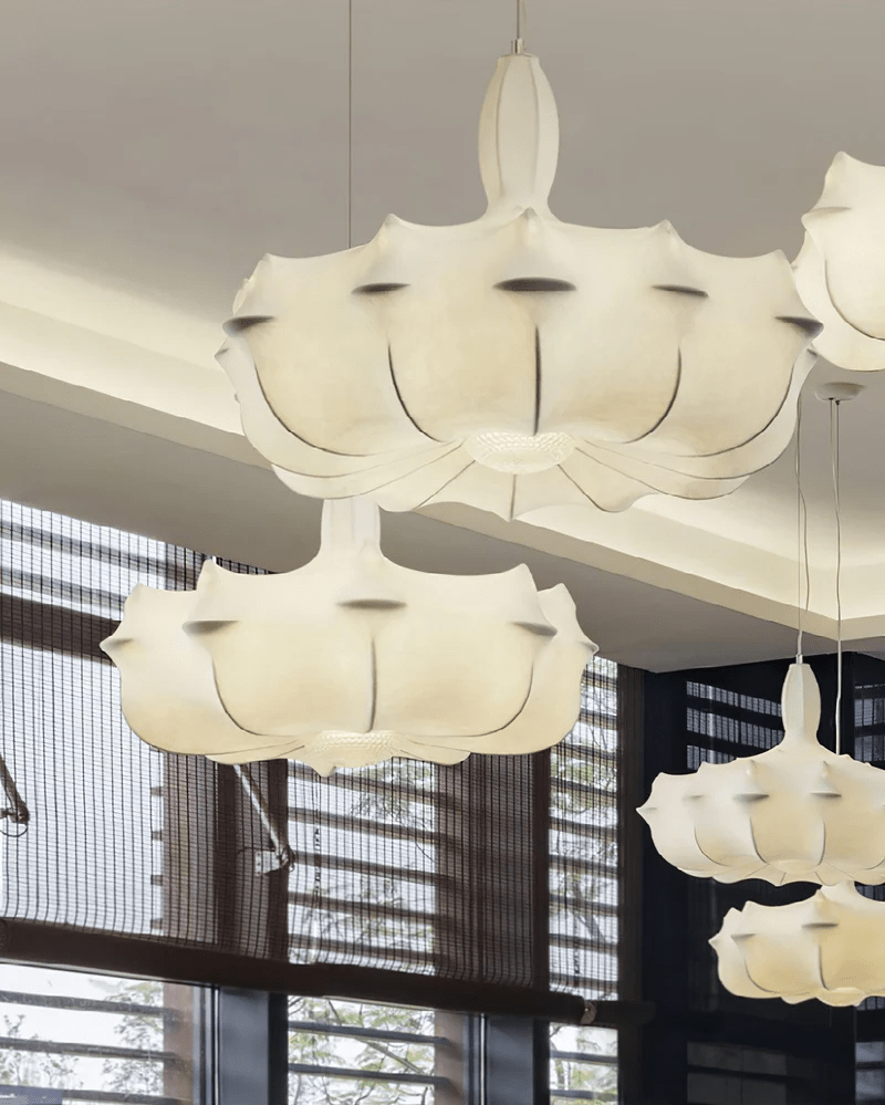 Cocoon Bloom Pendant Light – Nature-Inspired Designer Hanging Lamp