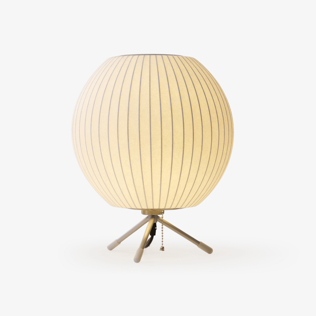 Tripod Bubble Table Lamp – Mid-Century Modern Sculptural Lighting
