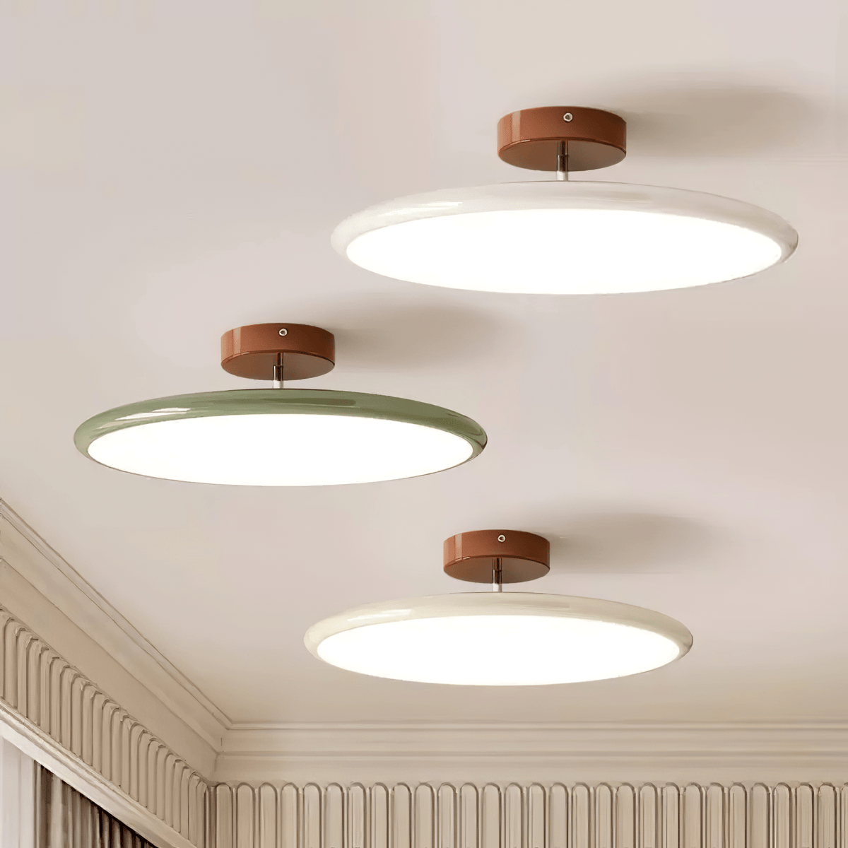Drift Adjustable Ceiling Light – Modern LED Flush Mount for Living Room & Bedroom