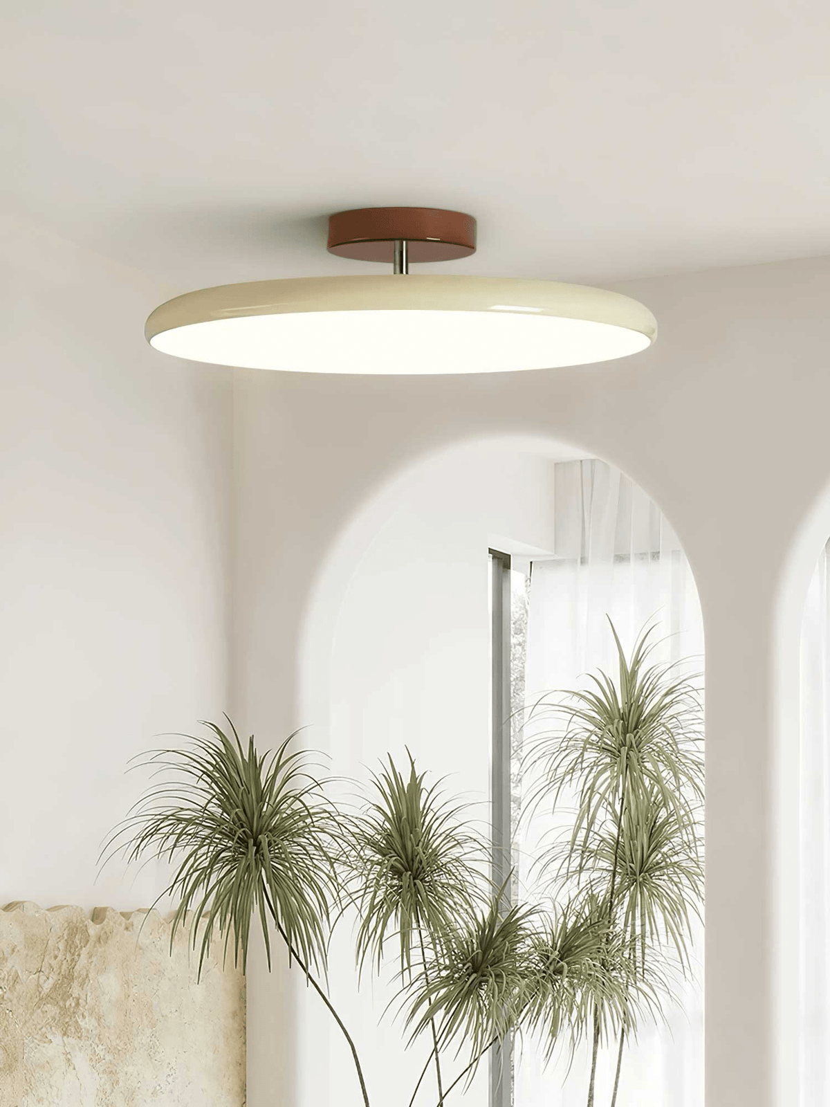 Drift Adjustable Ceiling Light – Modern LED Flush Mount for Living Room & Bedroom